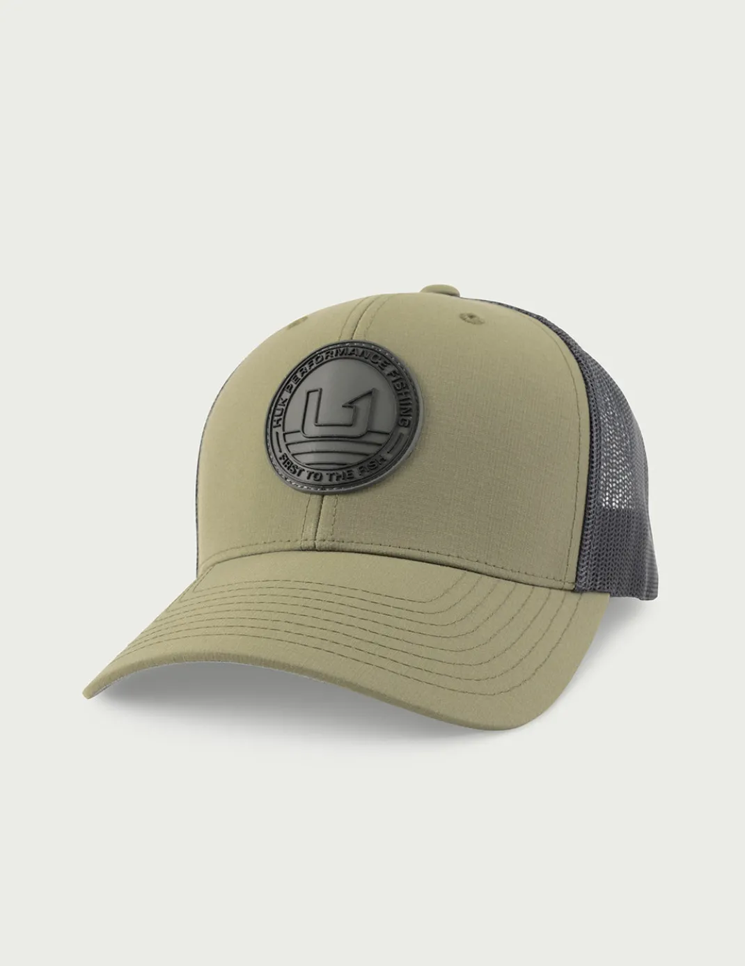 Huk Circle Patch Trucker Hat