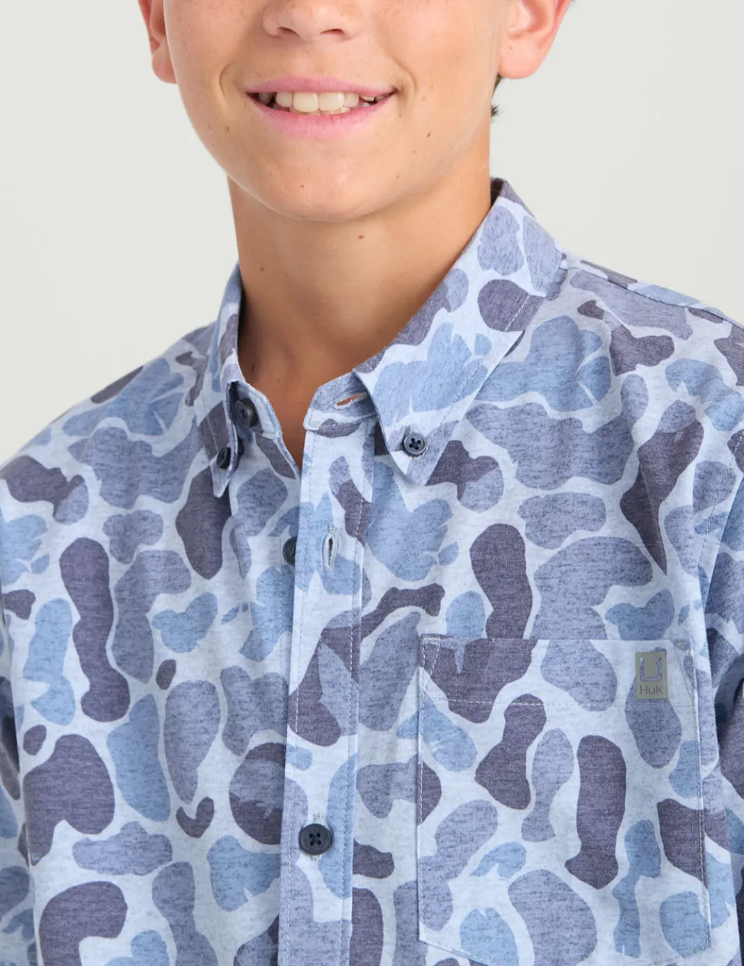 KC Kids Kona Short Sleeve Button-Down