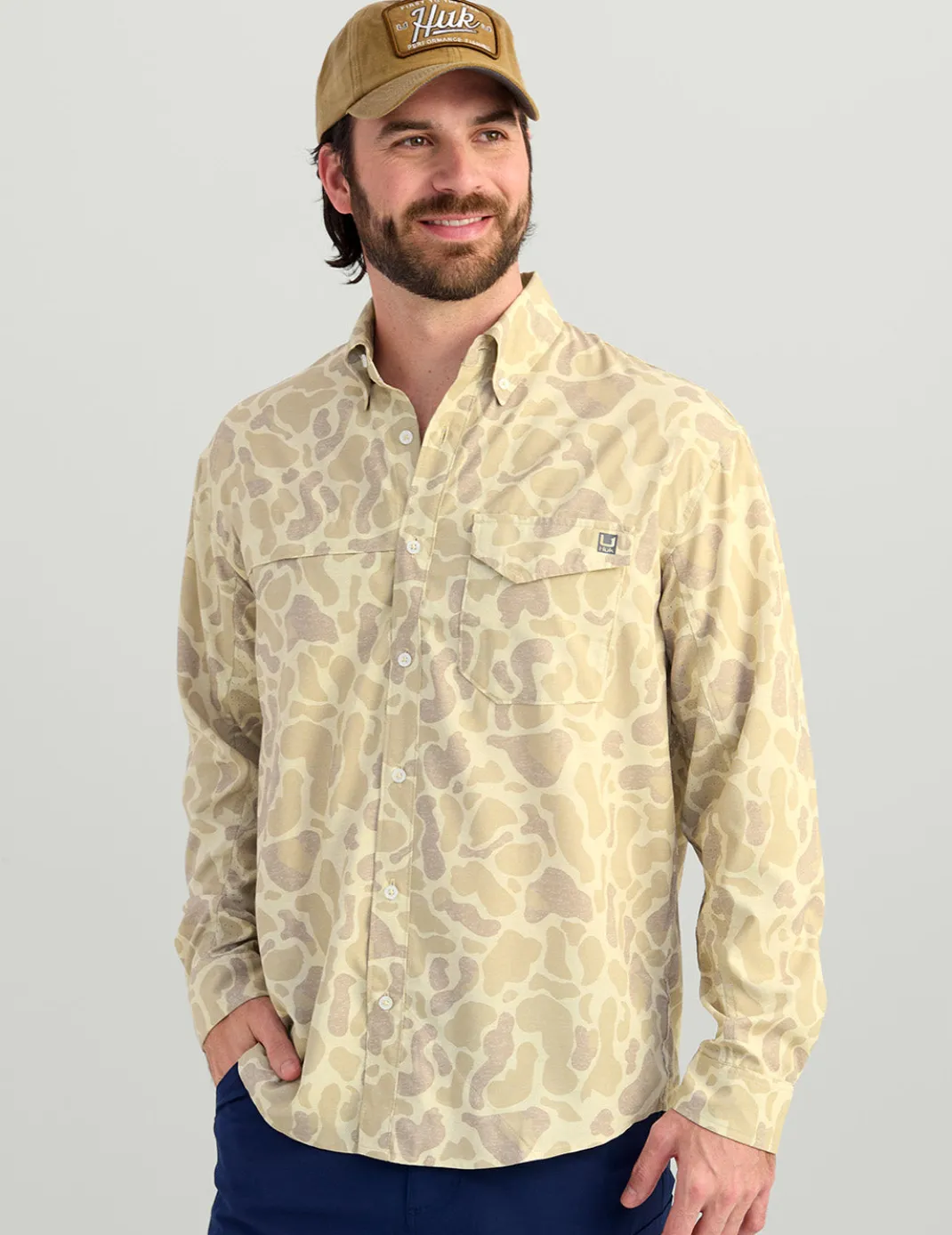 KC Print Tide Point Button-Down