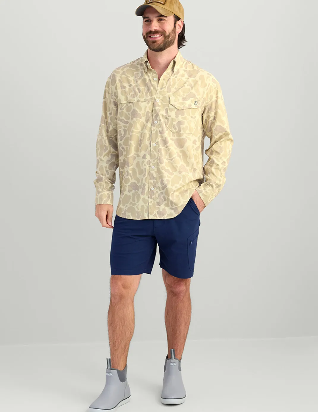 KC Print Tide Point Button-Down