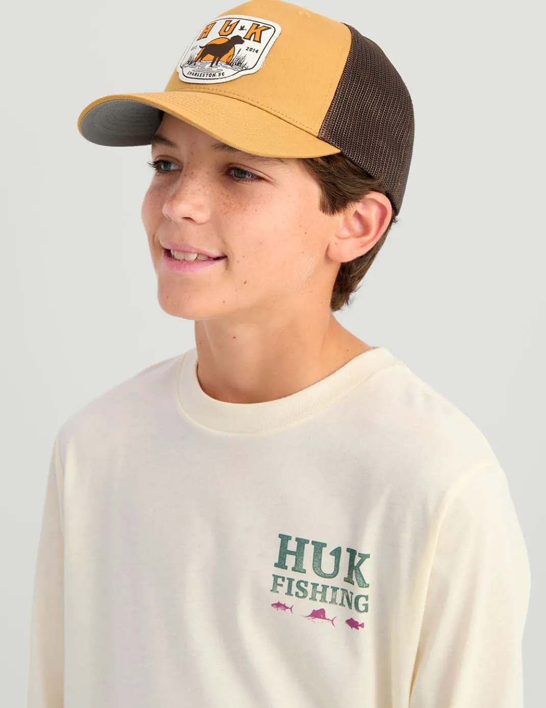 Kids SC Fish Long Sleeve Tee