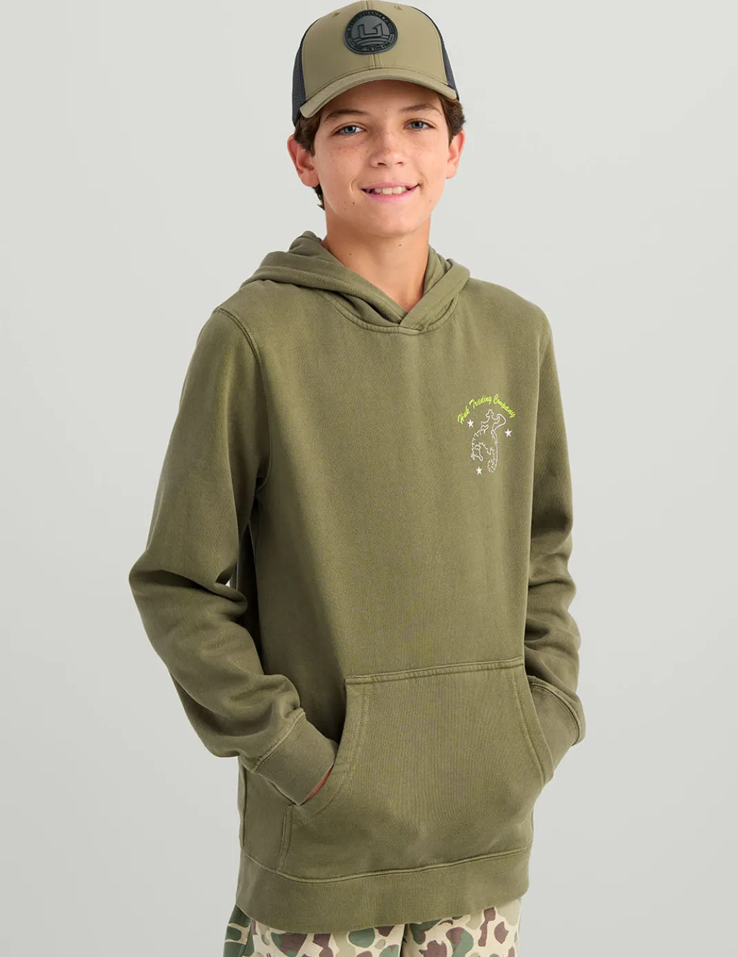 Kids Sea Horse Cotton Fleece