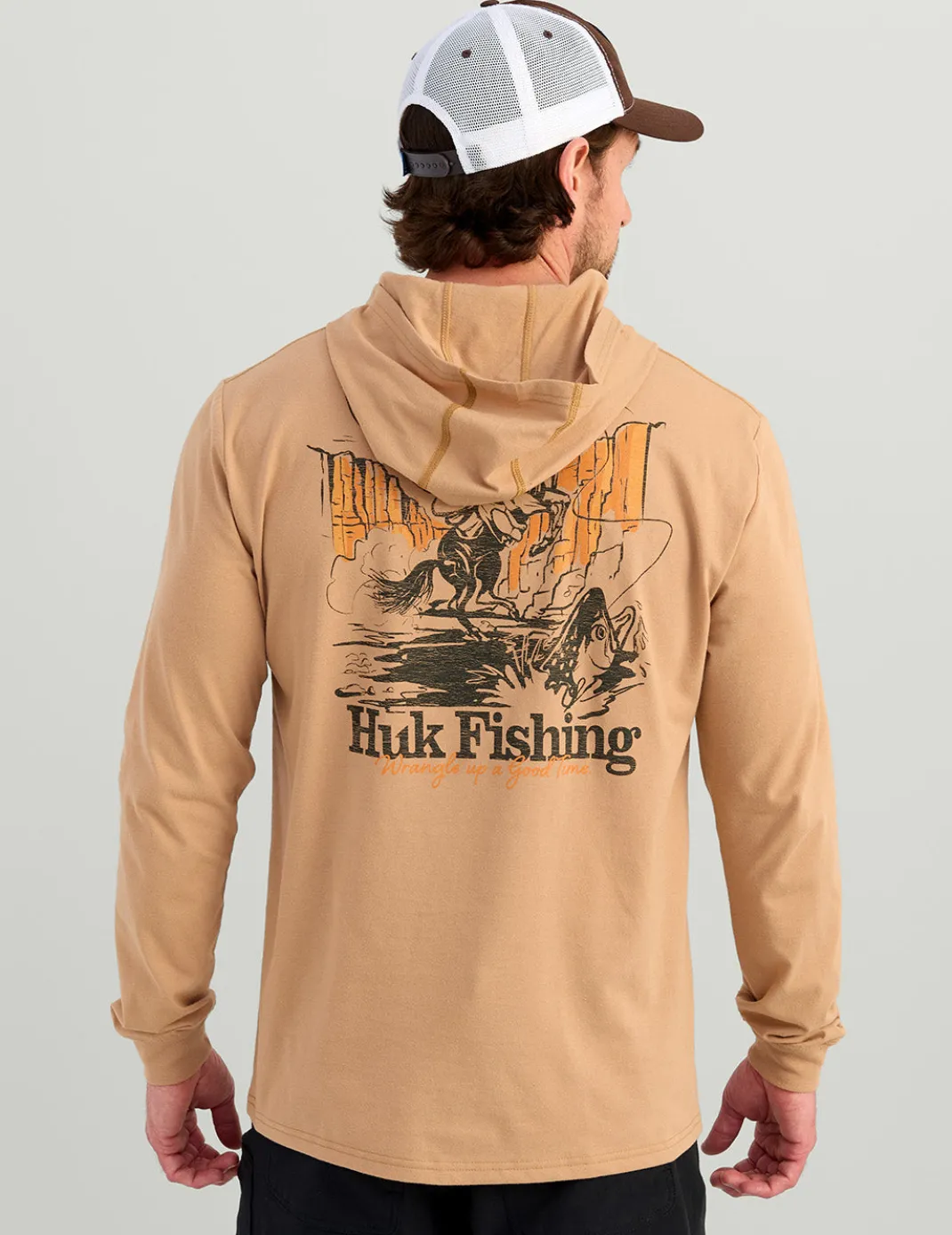 Trout Wrangle Hoodie Tee