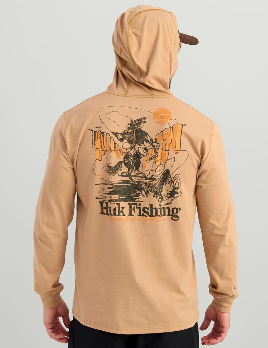 Trout Wrangle Hoodie Tee
