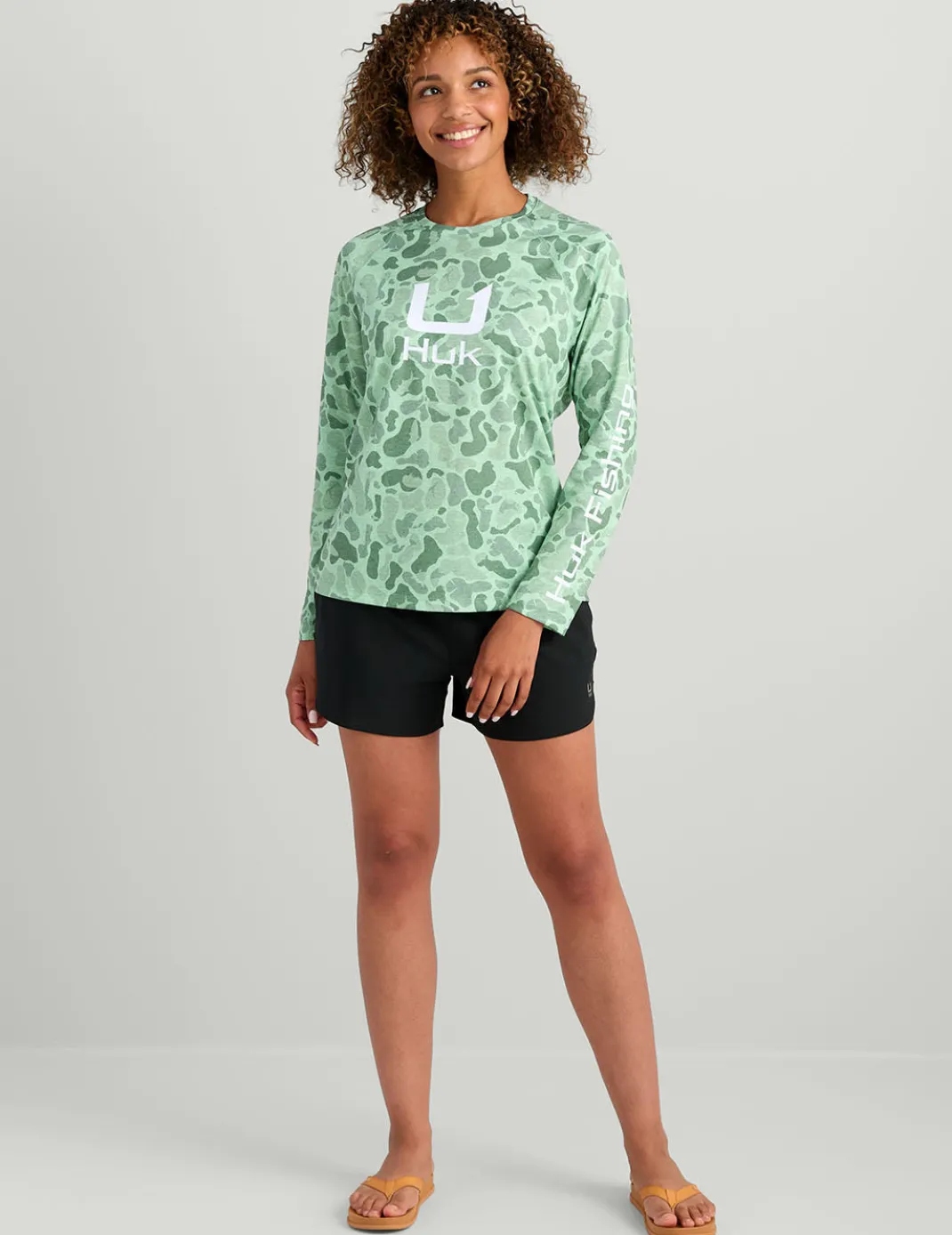 Womens KC Print Icon Performance Crew